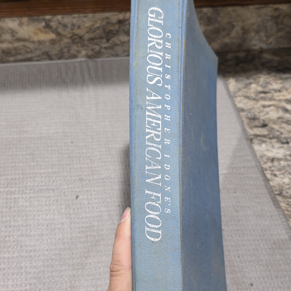 1968 Glorious American Food Book by Christopher Idone